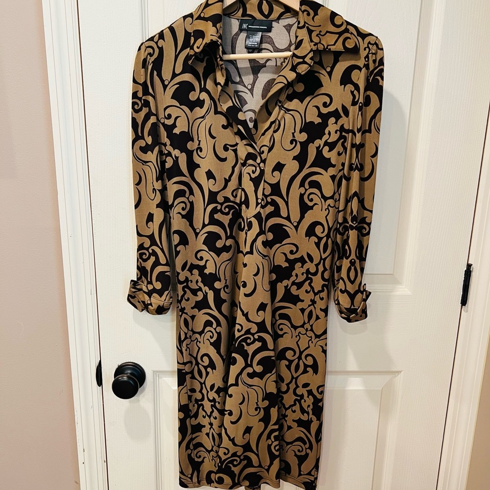 INC womens v neck dress size Medium